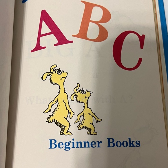 Dr. Seuss's ABC / The Cat In The Hat Hardcover Vintage Lot Of Two - Picture 11 of 15